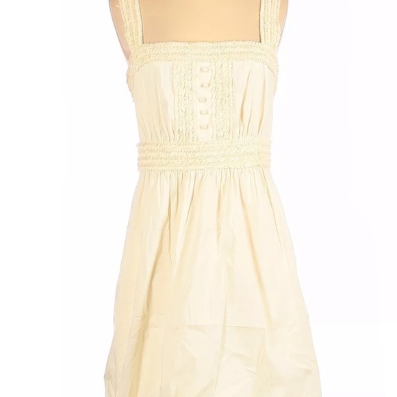 LAST CHANCE BCBGMaxAzria Ivory dress with pockets sz XS - Picture 4 of 5